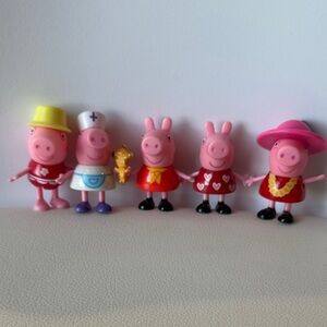 Peppa Pig Peppa 🐷 Lot - 5 Different Peppa Styles